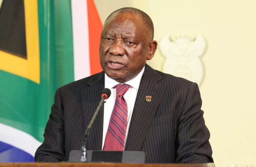 President Cyril Ramaphosa: Establishment of Commission of Inquiry into allegations regarding law enforcement agencies
