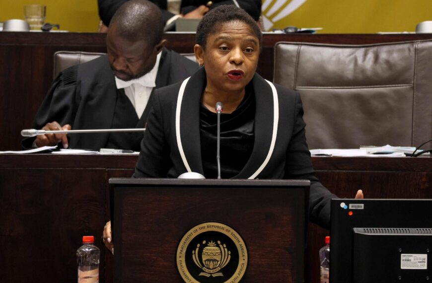 Minister Khumbudzo Ntshavheni on release of National Security Strategy And National Intelligence Estimates (2019 – 2024)